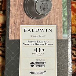 Baldwin Round Deadbolt kit