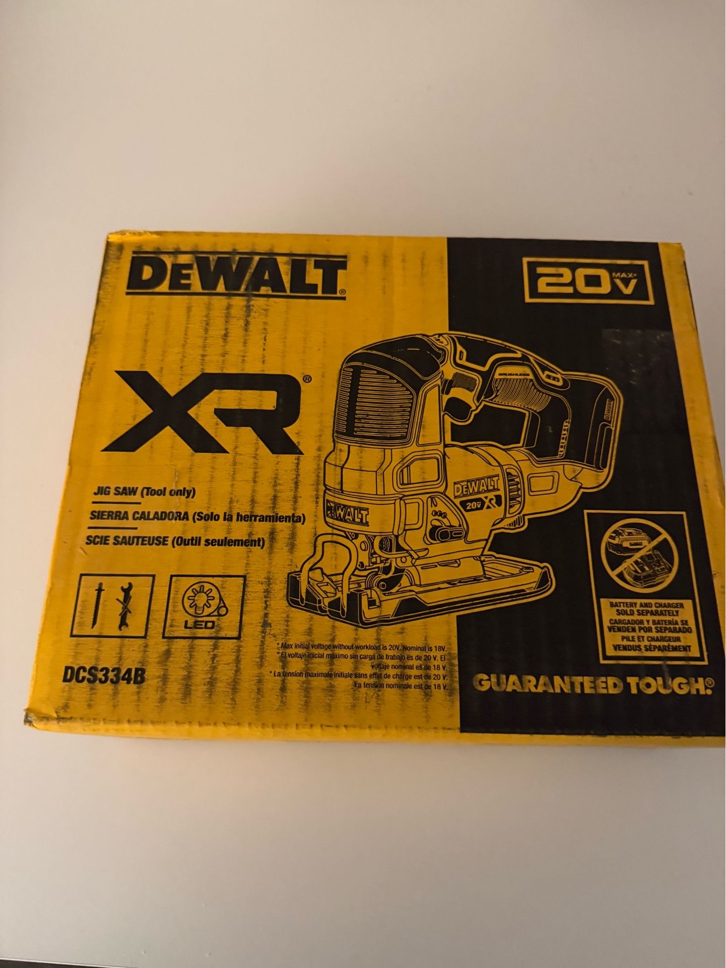 Dewalt 20V jig saw