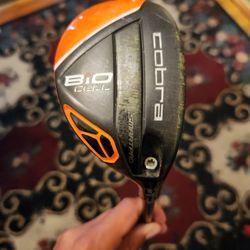 Cobra Bio Cell 3-4 Smartpro Golf Club Hybrid Lite Flex 60g Graphite Shaft