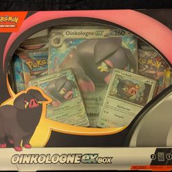 Pokemon Trading Cards: Oinkolonge Ex Box