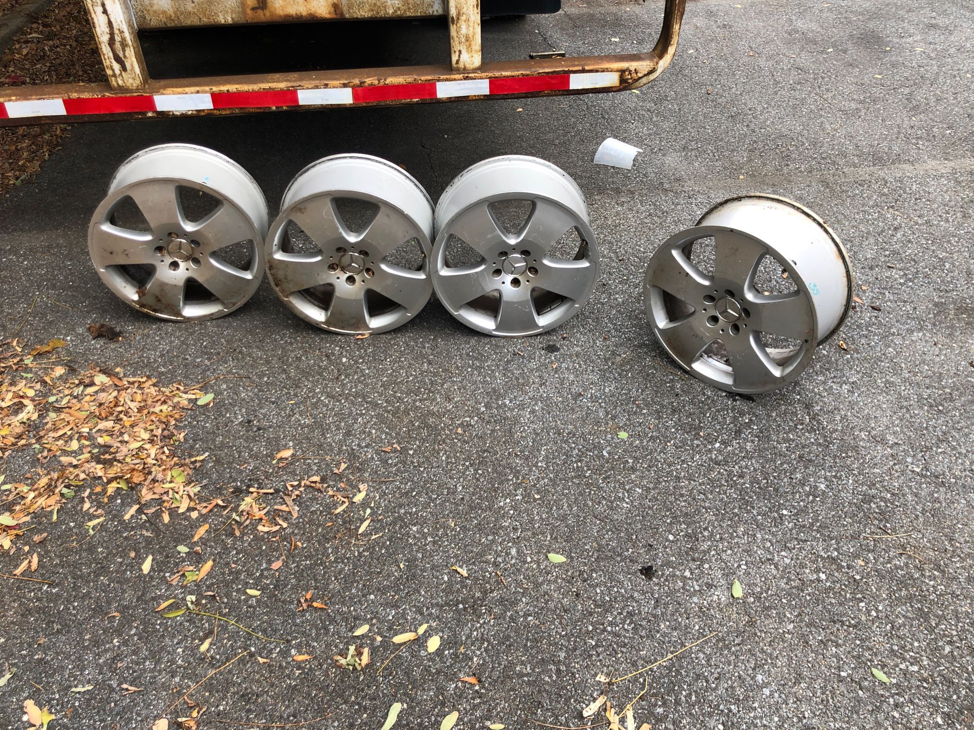 $500 takes All 4 Mercedes Benz Stock Rims