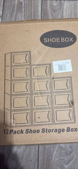 New 12 pack shoe storage.