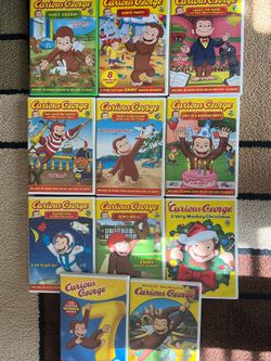 11 DVDs - Curious George DVD Bundle