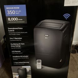 LG 8000 BTU Portable air Conditioner 
