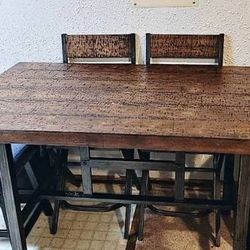 Rustic Farmhouse Wooden Table Ashley Furniture 