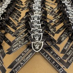 Custom Memory Memorial Pin Ribbons & Pin Back Buttons 