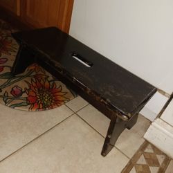 26in Rustic Wood Stool 9 Firm Look My Post Moving All Got Go