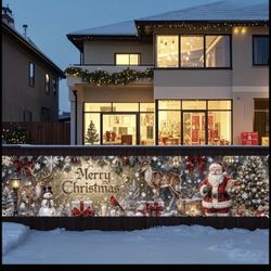 Christmas outdoor Banner