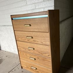 5 Drawers  Dresser  