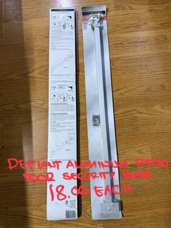 Aluminum Patio Door Security Bar