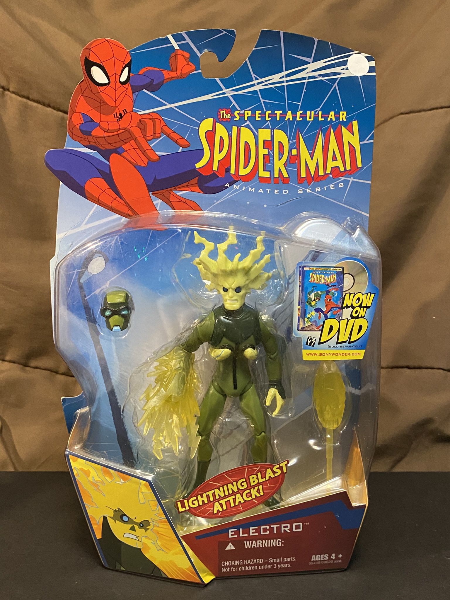 ELECTRO Lightning Blast Attack Spectacular Spider Man