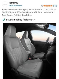 2019-2025 Toyota Rav 4 Seat Covers