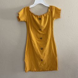 Summer Yellow Dress