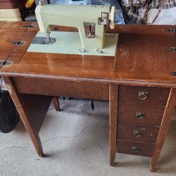Kenmore Vintage Sewing Machine & Desk