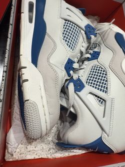 Jordan 4s military blue