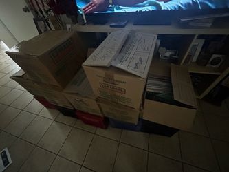 Vintage vinyl record bulk lot