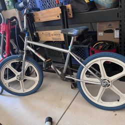 Chrome Vintage Style BMX
