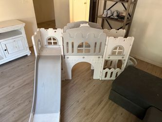 Toddler play slide set