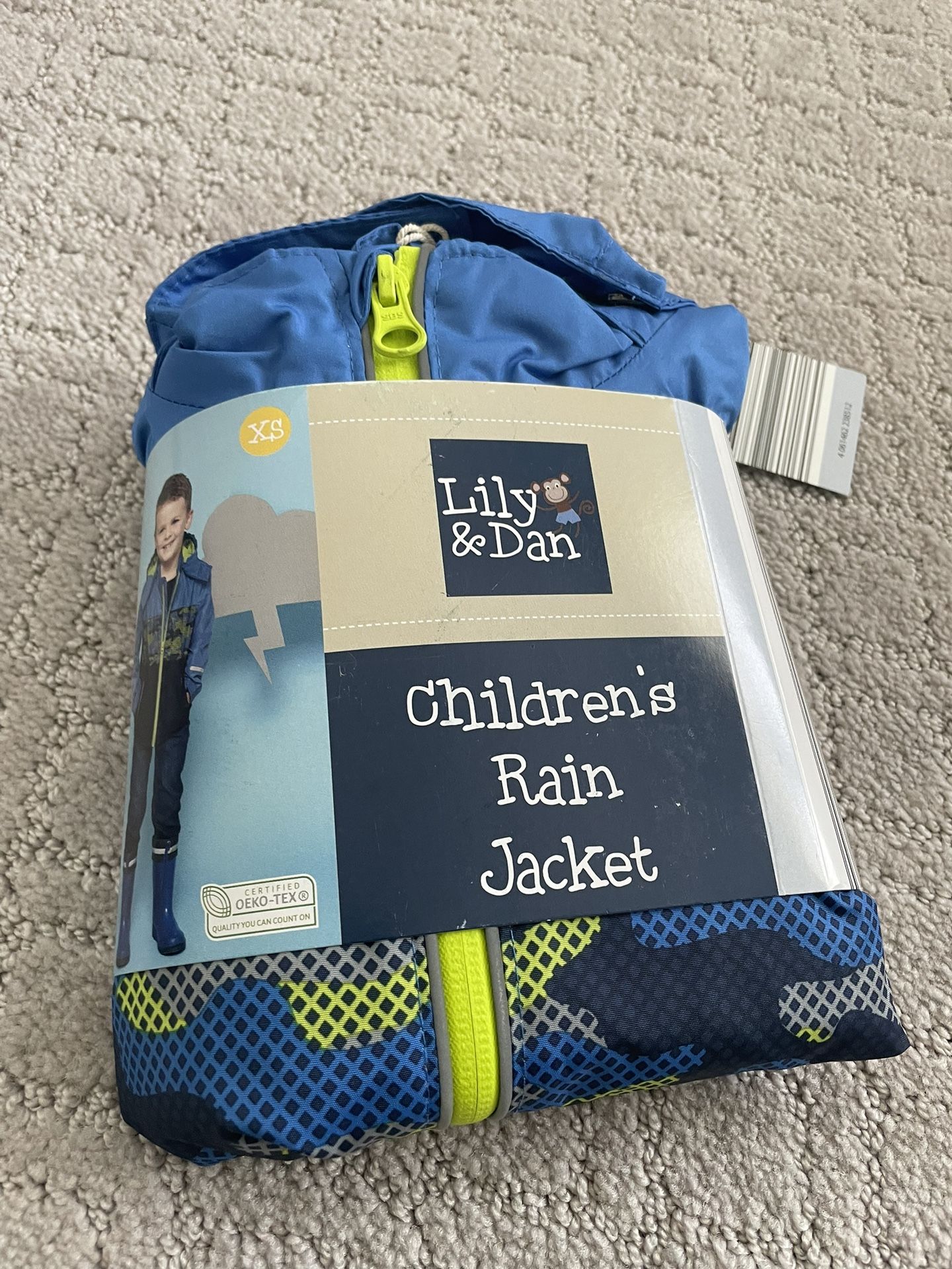 Children’s Lily & Dan Rain Jacket - Size XS