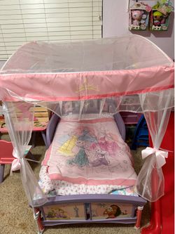 Disney princess toddler bed