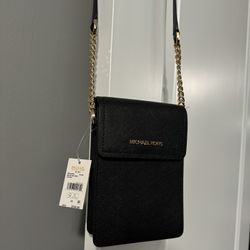 Michael Kors Black Crossbody Bag/purse
