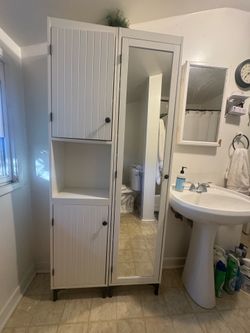 Ikea silveran cabinets
