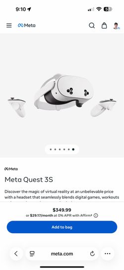 Meta Quest 3S With Case