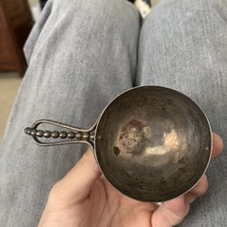Antique Napier Silver Plated Cocktail Measuring Cup / Rollove 
