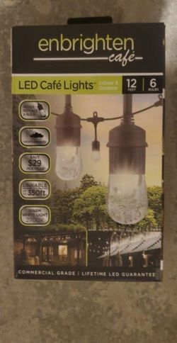 LED Indoor/outdoor String Cafe Lights