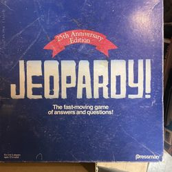 Jeopardy Game 25th anniversary 