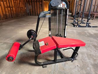 Bodymaster prone leg curl commercial gym equipment exercise fitness weight machine