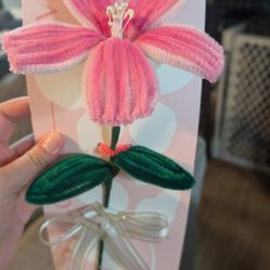 Hibiscus Handmade Fuzzy Wire 