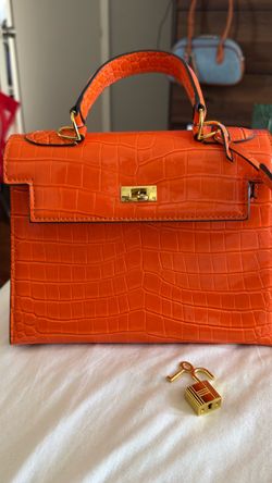 Orange Handbag