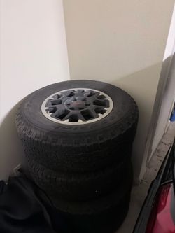 2024 Toyota TRD rim and tires