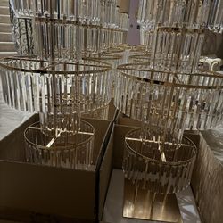 Chandelier Centerpiece Stands
