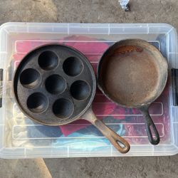 Cast-Iron Two Pan’s