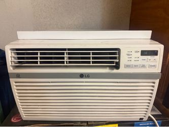 LG window A/C 8,000 BTU