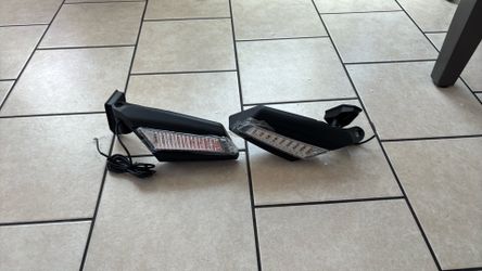 Espejos para motosicletas retrovisor lateral utv con señales de giro