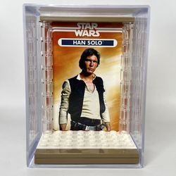 Collectible Force Pack Minifigure Display Case For Lego Star Wars Han Solo