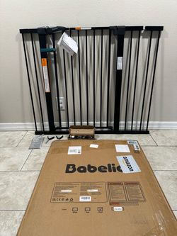 Extra Tall & Wide Pet Gate / Safety Gate - Fits Openings 29” - 48”
