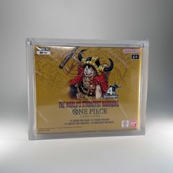 One Piece Booster box Acrylic Case