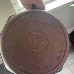 Finex 10 Inch Cast Iron Skillet 