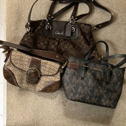 Coach And Michael Kors Purses, Handbags