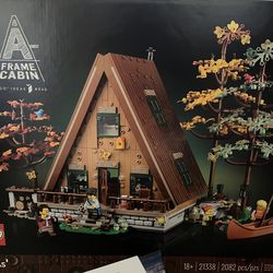 Lego 21338 a-frame cabin excellent