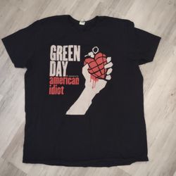 Excellent Super Soft Green Day Vintage T-shirt Men's XL