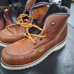 Botas De Piel De México Cómodas Para Trabajar No 9