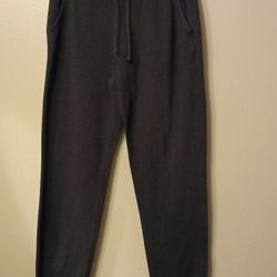 Divided by H&M Dark Gray Sweatpants Joggers With Drawstring Waist & Pockets