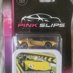 Lamborghini Gold Pink Slips die cast