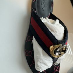 Gucci Women's Web Sandals 