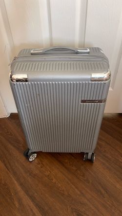 Silver Luggage Carry On Bag Luggage 
